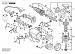 Bosch 0 601 849 003 Gws 20-180 H Angle Grinder 230 V / Eu Spare Parts